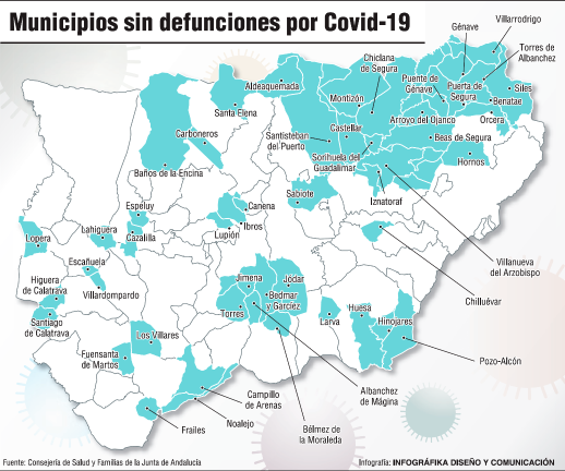 50 municipios sin muertos, casi la mitad en el Nordeste