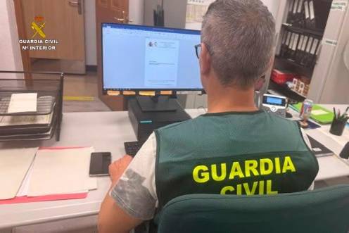<i>Un agente de la Guardia Civil. Archivo.</i>