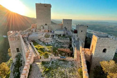 <i>Castillo de Santa Catalina desde una perspectiva aérea. / Europa Press. </i>