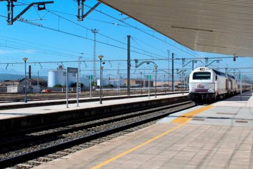 <i>Estación de tren de Linares-Baeza. / Europa Press. </i>