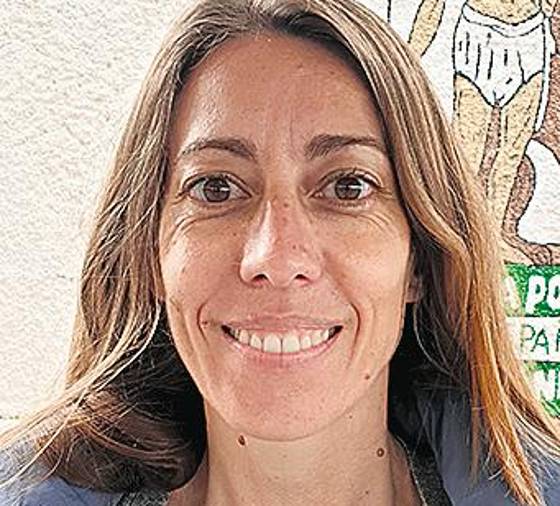 <i>Almudena Ferrer, profesora.</i>