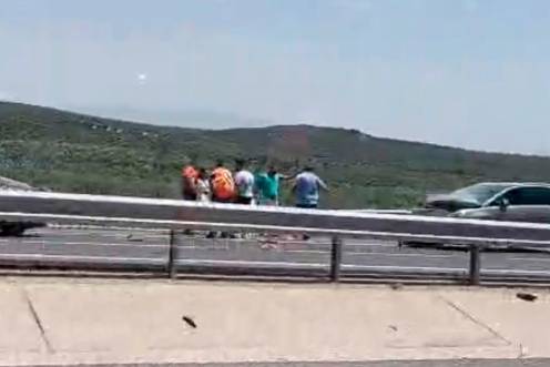 <i>Los servicios sanitarios y Guardia Civil se desplazan hasta el lugar. / Clip rescatado del vídeo.</i>