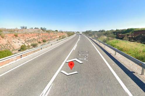 <i>El accidente ha ocurrido en el kilómetro 1 de la A-312.</i>