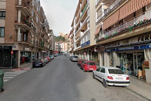 <i>Calle Torre del Farol, donde ocurrieron los hechos el sábado por la tarde. / Google Maps.</i>