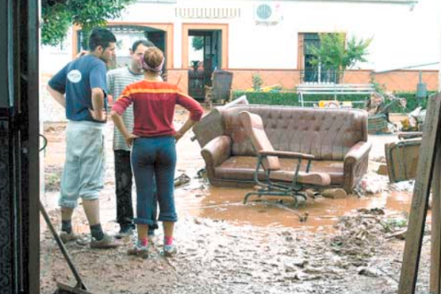 <i>Limpieza de muebles, naves y casas. / Archivo Histórico de Diario JAÉN.</i>