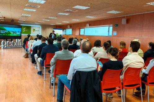 <i>October Tech, celebrado en Geolit. / Diputación de Jaén.</i>