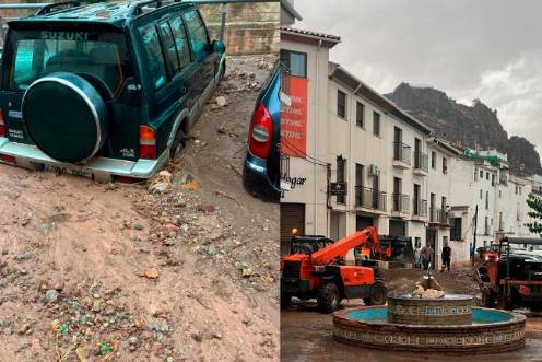 <i>Incidencias tras las tormentas en Cambil. / Diario JAÉN. </i>
