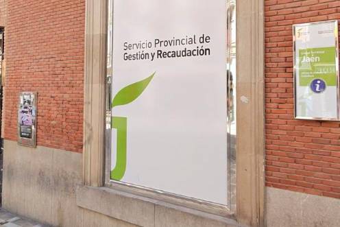 <i>Oficina del Servicio Provincial de Gestión y Recaudación en Jaén. / Europa Press. </i>