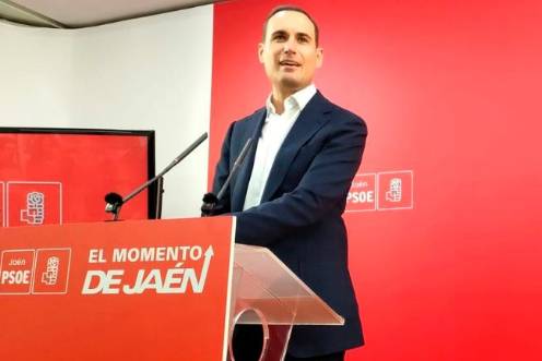 <i>El secretario general del PSOE de Jaén, Juan Latorre. / Europa Press.</i>
