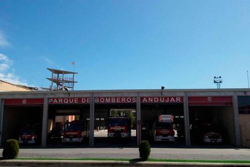 <i>Parque de bomberos de Andújar. / Archivo. / Europa Press.</i>