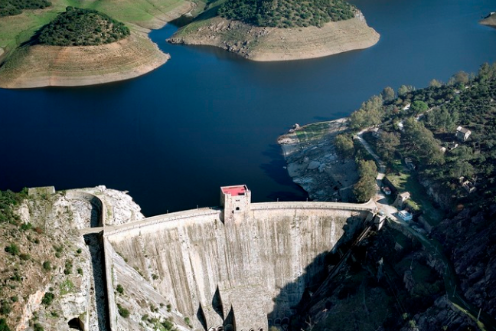 <i>Central hidroeléctrica del Jándula. / Europa Press.</i>