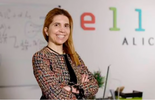 <i>La ingeniera en Telecomunicación Nuria Oliver Ramírez. / Universidad de Jaén. </i>