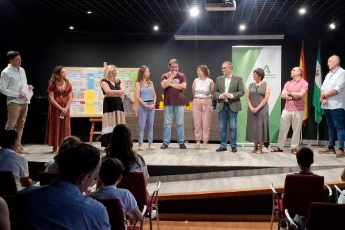 <i>Clausura del ciclo de visitas de alumnos a la Biblioteca Provincial. / Junta de Andalucía.</i>