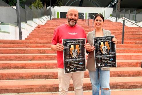 <i>Presentación del cartel del IV Evento Solidario Comunidad Mapache por el Autismo en la Caseta Municipal de Martos. / Ayuntamiento de Martos. </i>