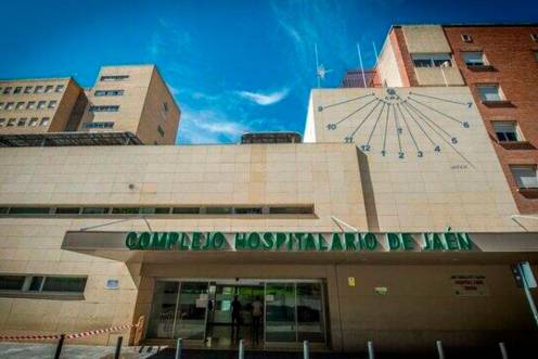 <i>Imagen de archivo del Complejo Hospitalario de Jaén. </i>