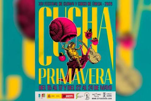 <i>Cartel del festival Cucha de Primavera 2026. / Ayuntamiento de Úbeda.</i>