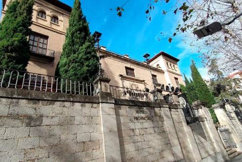 <i>Fachada del Museo de Jaén. Archivo. / Europa Press.</i>