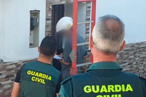 <i>Intervención de la Guardia Civil.</i>
