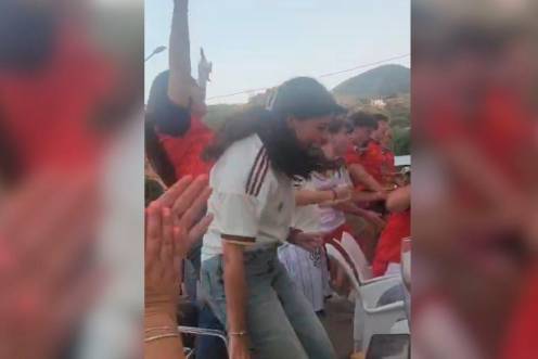 <i>Celebración del Gol.</i>