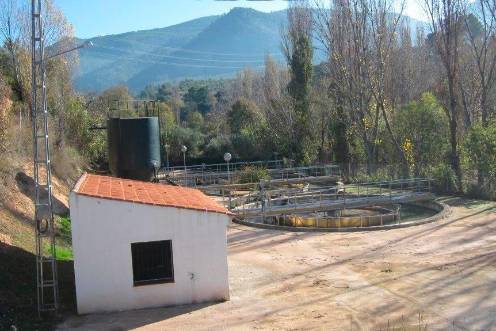 <i>Actual EDAR de Orcera (1996). / Ayuntamiento de Orcera.</i>