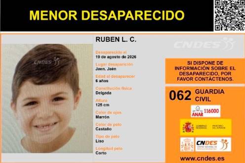 <i>Ficha oficial del Centro Nacional de Personas Desaparecidas. / CNDS. </i>