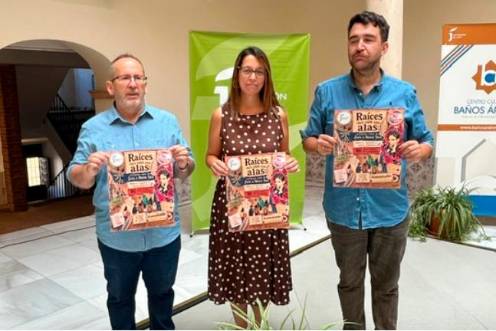<i>Presentación del proyecto educativo de poesía “Raíces con alas incluyendo voces desde Jaén a New York. / Diputación de Jaén. </i>
