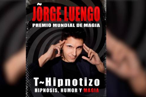 <i>Cartel del show “T-Hipnotizo” de Jorge Luengo. / Ayuntamiento de Jaén. </i>