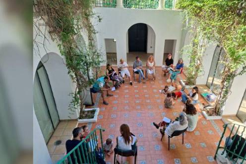 <i>Algunos de los participantes en la jornada. / Ayuntamiento de Jaén.</i>