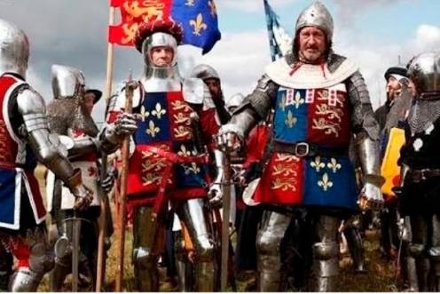 <i>Participarán en la recreación de la Batalla de Crécy. / Grupo de recreación histórica de Úbeda. </i>