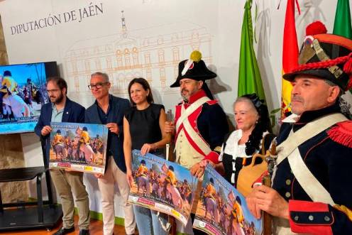<i>Presentación de la recreación de la Batalla de Bailén. / Diputación de Jaén. </i>