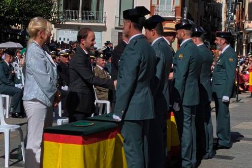 <i>El delegado del Gobierno de la Junta de Andalucía en la provincia de Jaén, Erik Domínguez, asiste a los actos institucionales con motivo del día de la patrona de la Guardia Civil. / Junta de Andalucía. </i>
