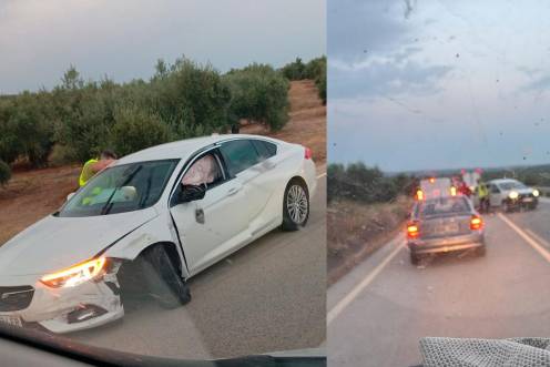 <i>Imágenes de la colisión. </i>