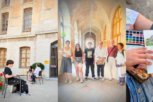 <i>Cierre del ciclo “El IEG pinta: dibujando en el Palacio Provincial”.</i>