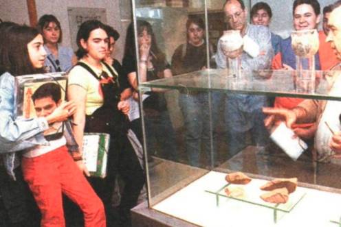<i>El Museo Provincial es uno de los recintos museísticos más visitados de Jaén. / Archivo Histórico de Diario JAÉN.</i>