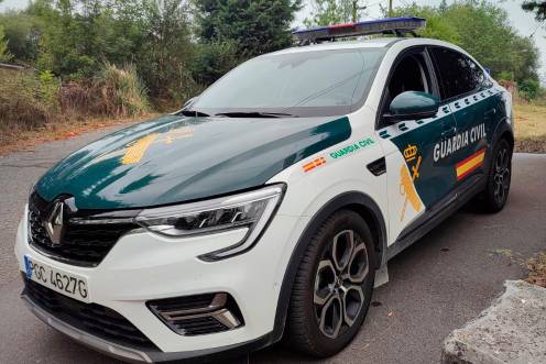 <i>Un coche de la Guardia Civil, en una imagen de archivo. </i>