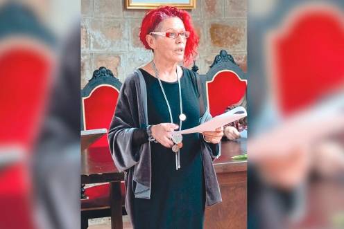 <i>La escritora Pepa Cantarero.</i>