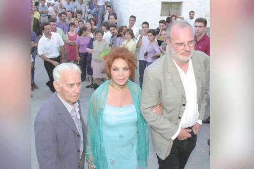 <i>Sara Montiel, en Frailes. / Archivo Histórico Diario JAÉN. </i>