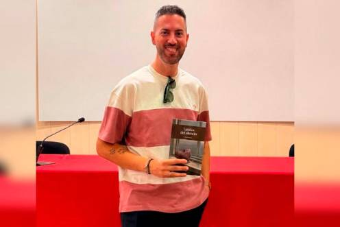<i>El tosiriano Manuel Moreno Amor, conocido como Mannu Amor, autor de “Latidos del corazón”.</i>