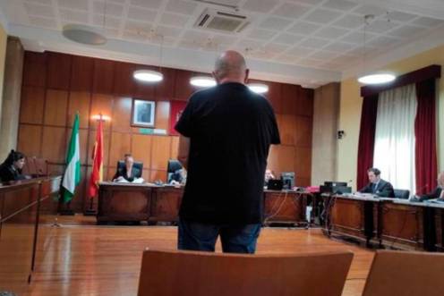<i>El acusado durante el juicio. Archivo. / Europa Press.</i>