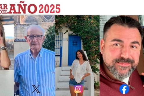 <i>Ana Mari Cuevas, Juan Martínez, Daniela Úbeda y Rubén Muñoz, ganadores de una experiencia en Cazorla, Segura y Las Villas.</i>