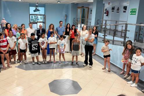 <i>Participantes de las escuelas de verano. / Ayuntamiento de Jaén.</i>