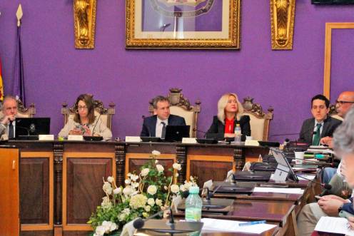 <i>Imagen del pleno. / Ayuntamiento de Jaén.</i>