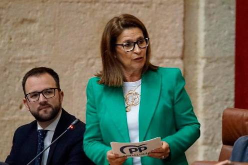 <i>La vicesecretaria de Igualdad y Bienestar Social del PP de Jaén, Lola Martín. / PP de Jaén. </i>