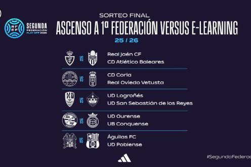 <i>Resultado del sorteo. / RFEF.</i>