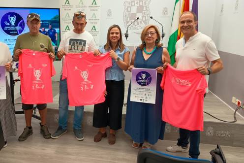 <i>Presentación de la Champions League por la salud mental. / Ayuntamiento de Jaén. </i>