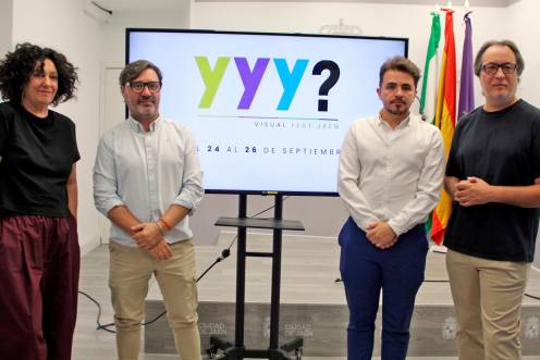 <i>Presentación de la primera edición del Visual Fest Jaén. / Ayuntamiento de Jaén.</i>