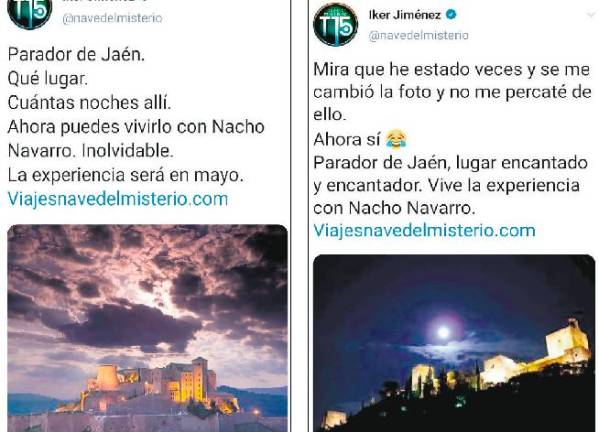 Iker Jiménez y el misterio de los fotos del Parador de Jaén