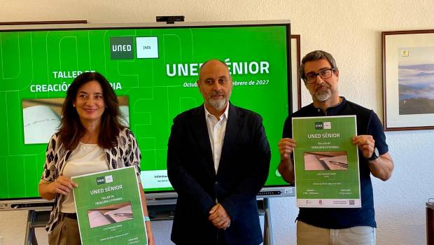<i>Foto de la presentación del Curso Mayores UNED. / Ayuntamiento de Jaén.</i>