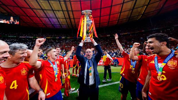<i>España, campeona de la Eurocopa 2024. / RFEF. </i>