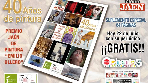 Hoy, gratis con Diario JAÉN, revista especial del Premio Jaén de Pintura “Emilio Ollero”